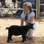 Kelsey-Gilmore-with-Merlot-the-Pygmy-Goat